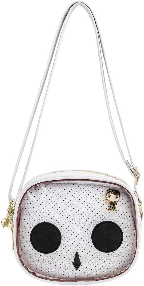 Loungefly Pop Harry Potter Hedwig Pin Trader Crossbody Bag