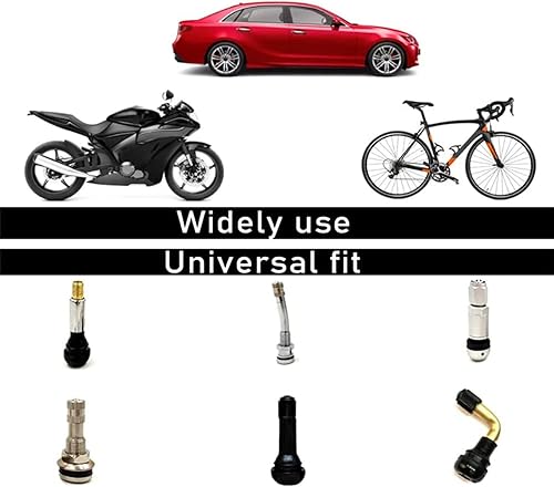 Miniatura 5 de 4 piezas de cubierta de vástago de neumático de calavera cubierta de vástago de válvula de aire de rueda de automóvil cubiertas universales para