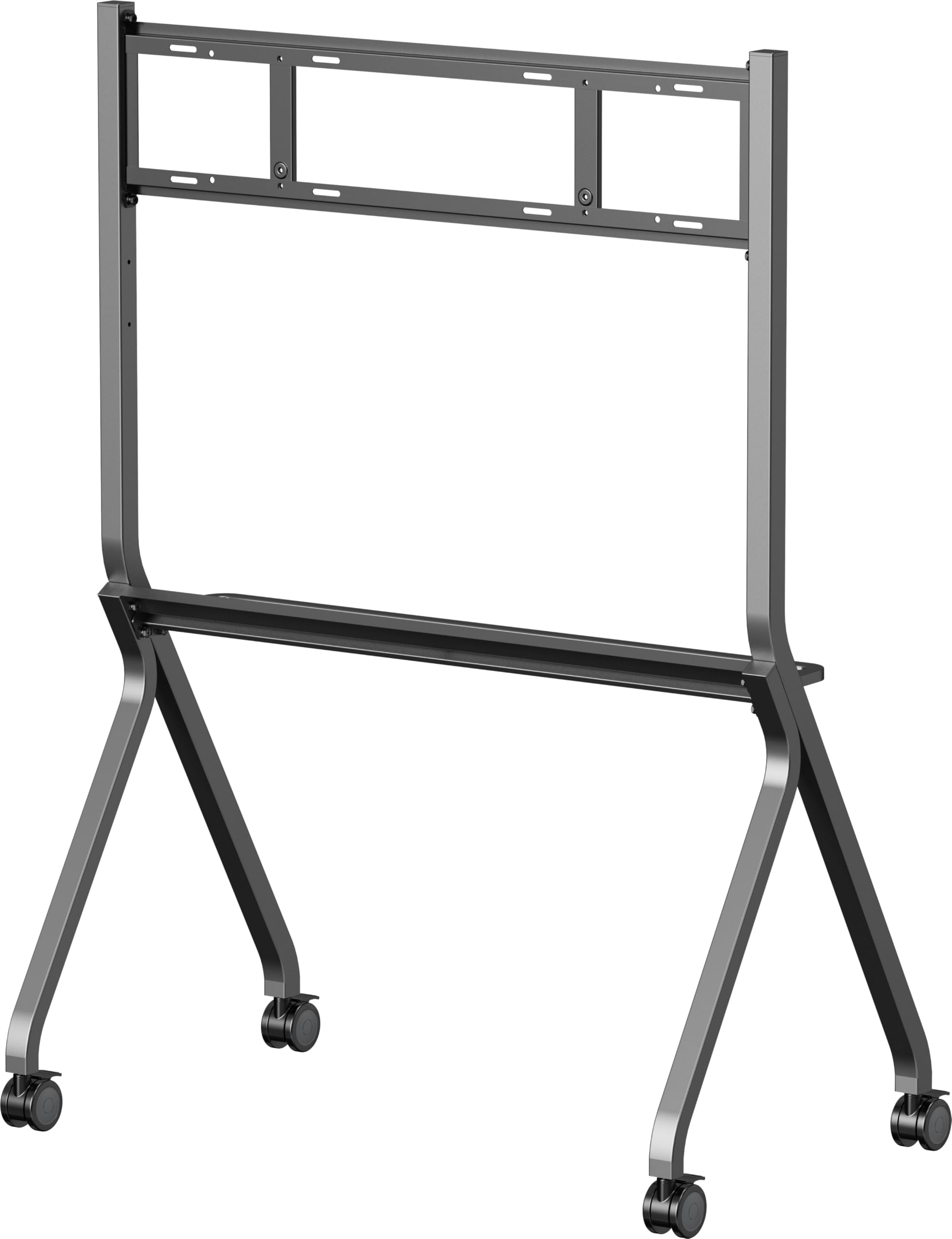 iiyama MD-CART02-S1 Mobiler Rollwagen mit Zubehörfach für (interaktive) Großformatdisplays bis 86"