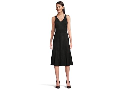 Vince Camuto Sleeveless Midi Dress with Seams Women