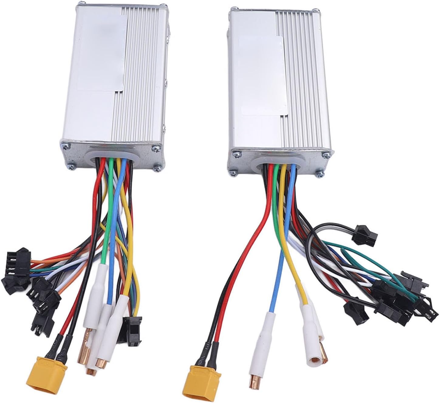 Electric Bike Brushless Motor Controller 52V 25A 1200W, Precise Aluminum Alloy Power Control, Enhanced Safety, with Universal Compatibility,