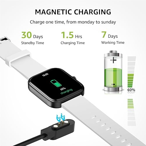 Miniatura 9 de RDRKR Reloj inteligente GTS5 para Android e iOS, monitor de presión arterial, monitor de frecuencia cardíaca, monitor de sueño, rastreador de