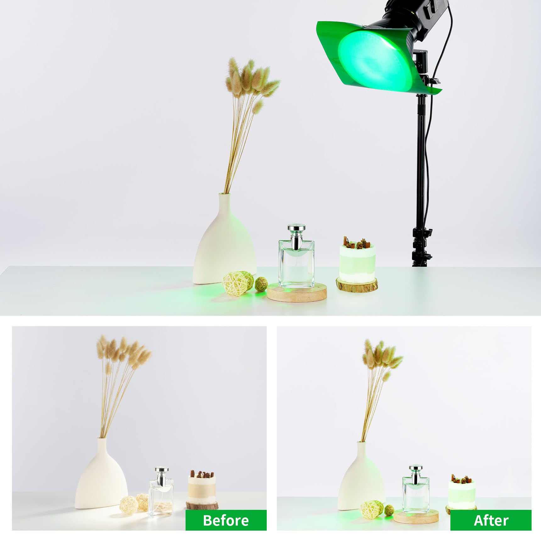 Kit Gel Filtro Colori Selens – 20 Pezzi (14 Effetti + 6 Correzioni), 9,5x6,5 Cm, Per Luce LED E Flash, Con Custodia
