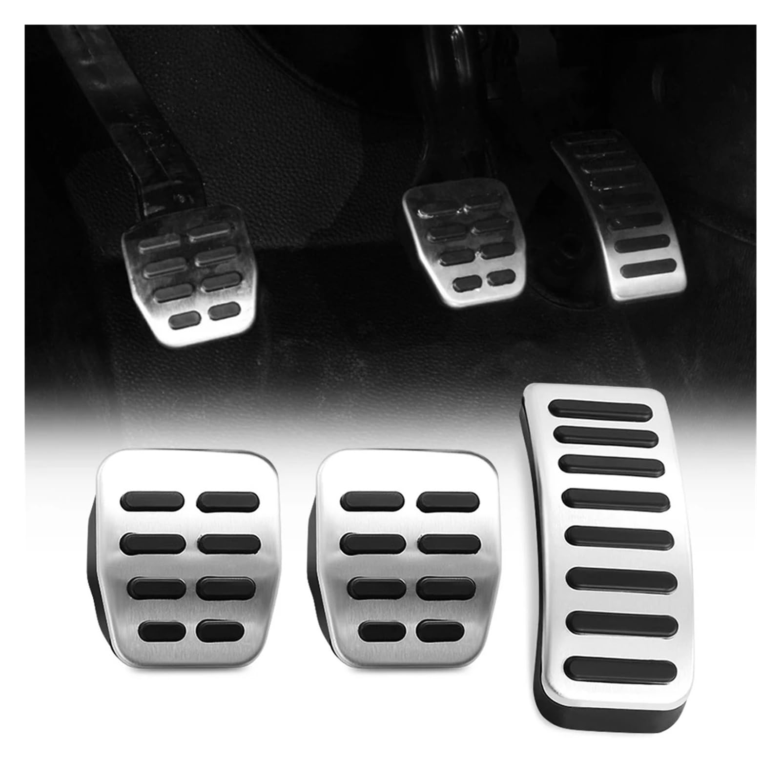 Car Pedals Pedal Cover For SKODA For Octavia Car Gas Pedal Brake Pedals(AT) Automotive