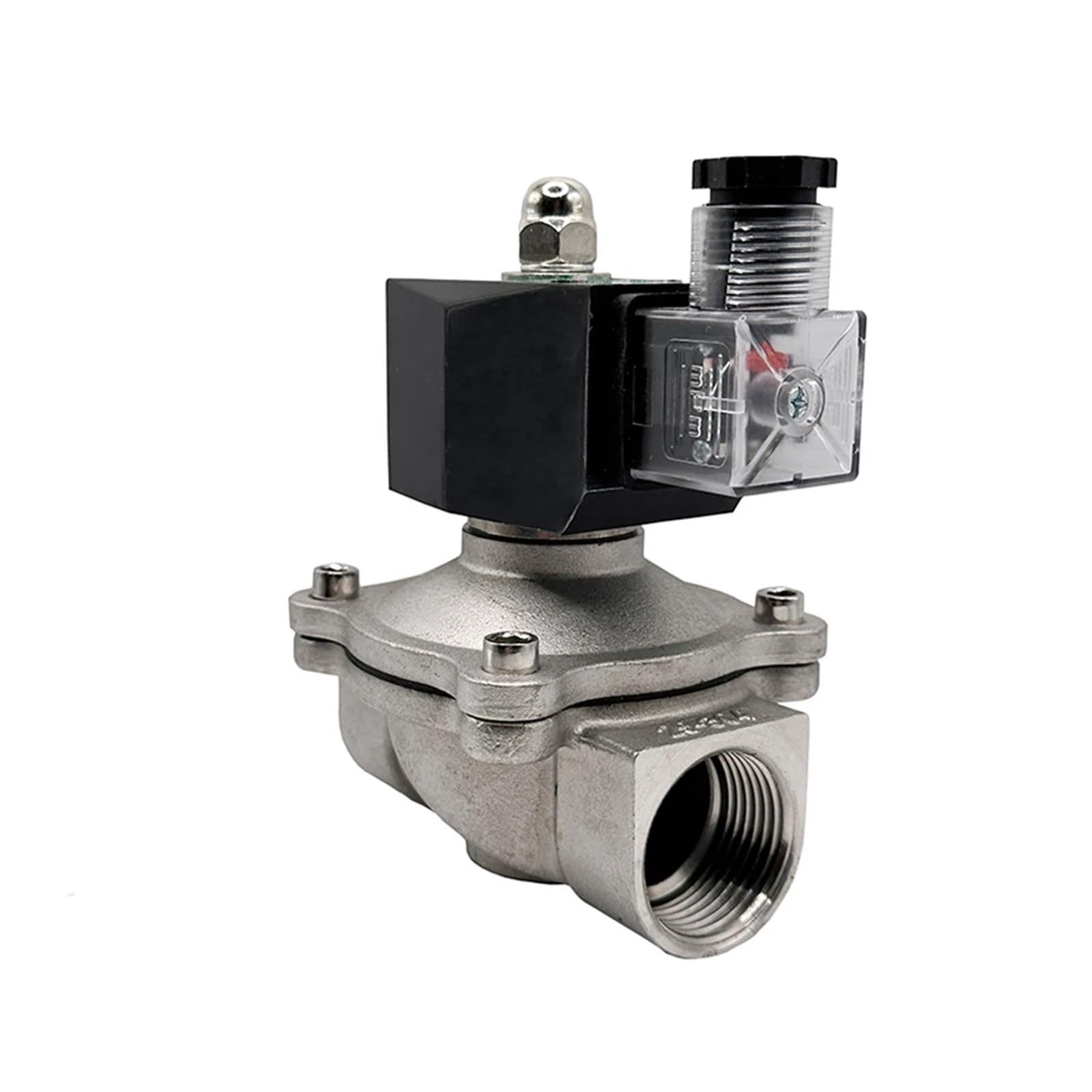 1/2" 3/4" 1" 2" Normalerweise geschlossenes elektrisches Magnetventil Wasser 24 V 230 V 24 V 12 V Edelstahl IP65(3/4")