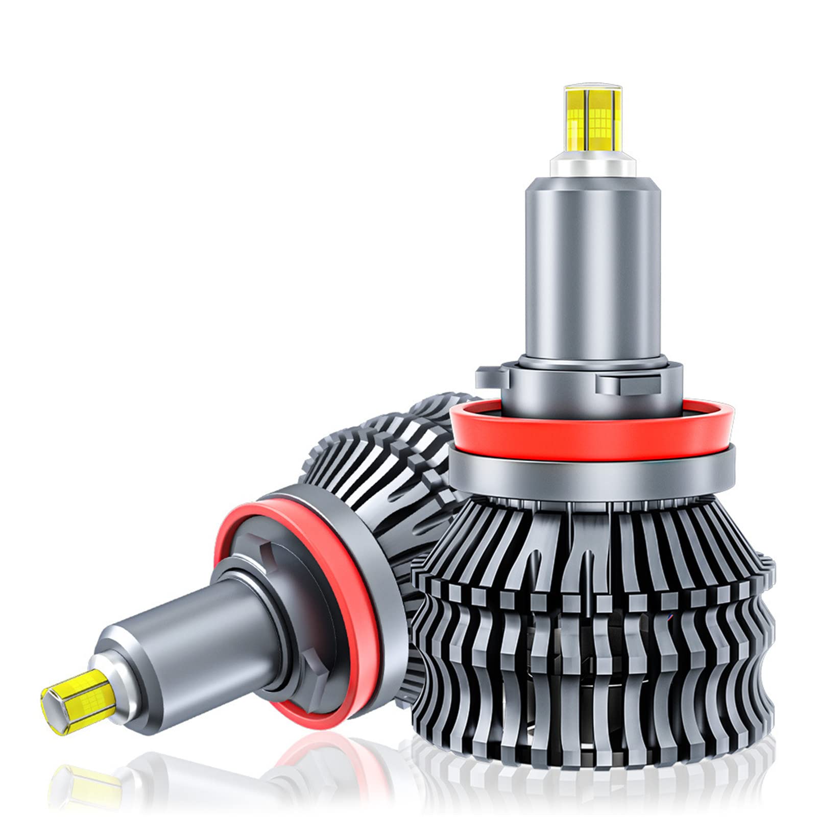 Bombillas LED Para Faros Delanteros, 72 CSP 6 Lados 3D 360 H7 Bombillas LED Para Faros Delanteros De Automóviles 22000LM H11 H8 H9 H1 9005 HB4 9006 110W Luces Antiniebla Automáticas Turbo Headlamp,H7