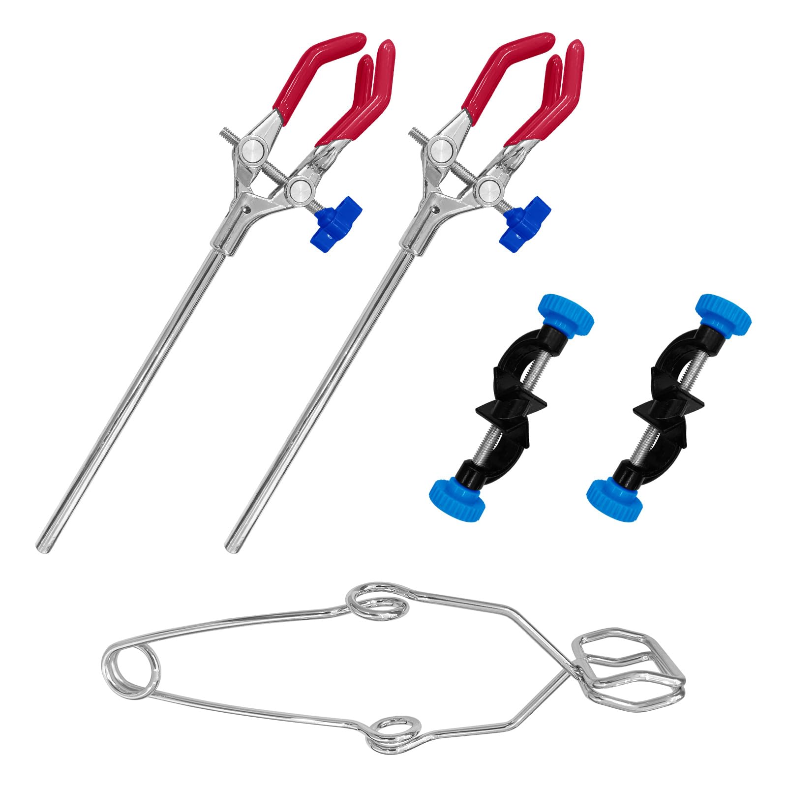 Laboratory Retort Stand Clamp Condenser Lab Holder 3 Prong A 444279