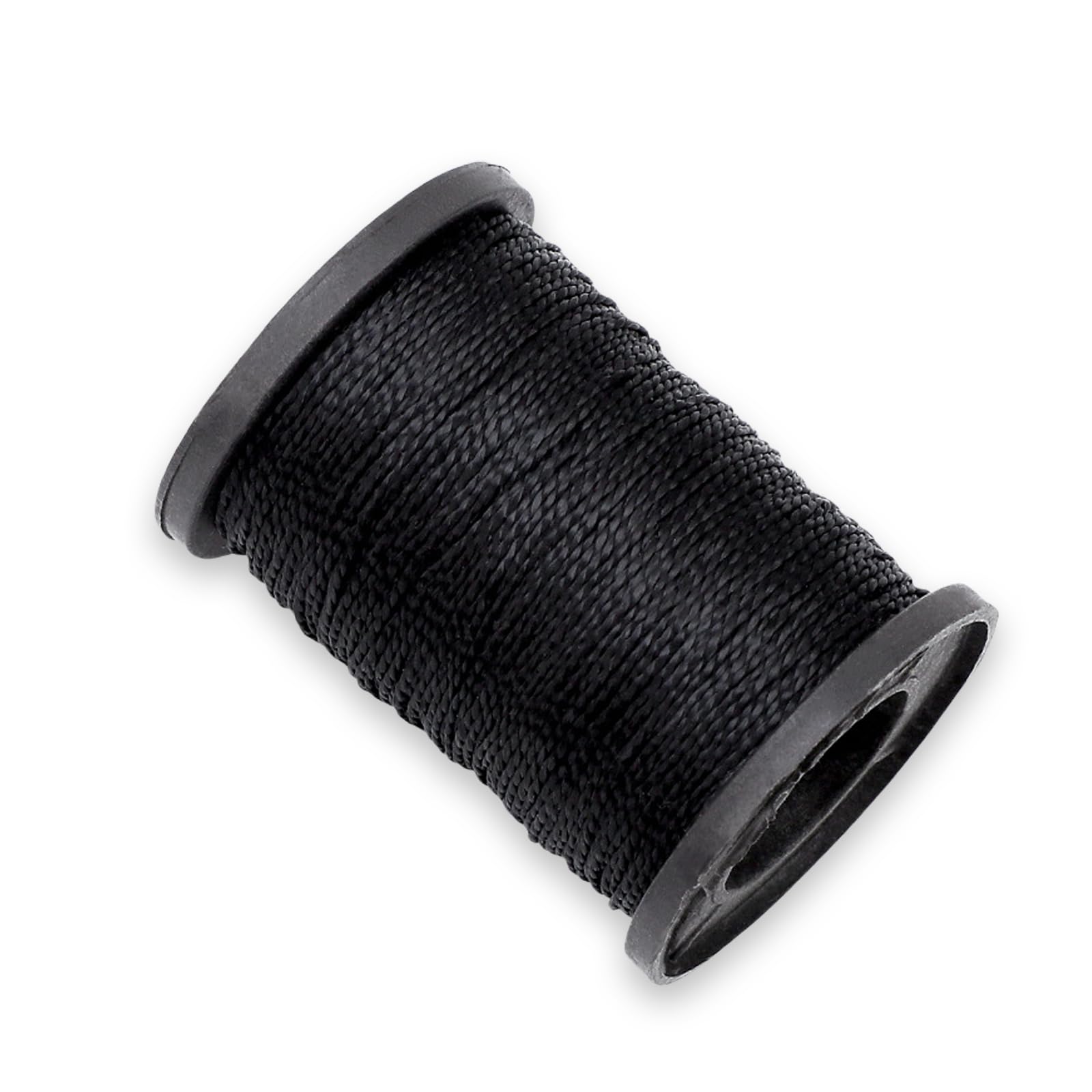 Labyrinxel Black Nylon Sewing Thread 50 M Strong Sewing Thread for Upholstery Repairs Crafting and General Sewing Projects Black Thread for Sewing Machine and Hand Use