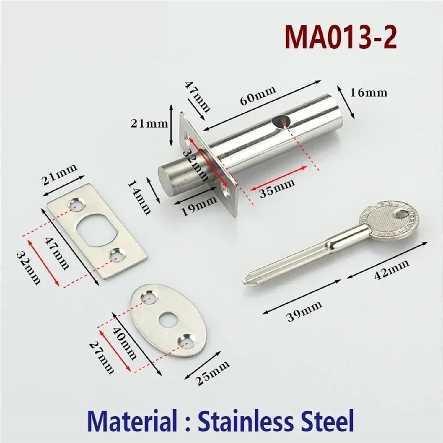 隠しチューブウェルロック 簡易取り付け F MA013 F 1個(カラー:MA013-2)