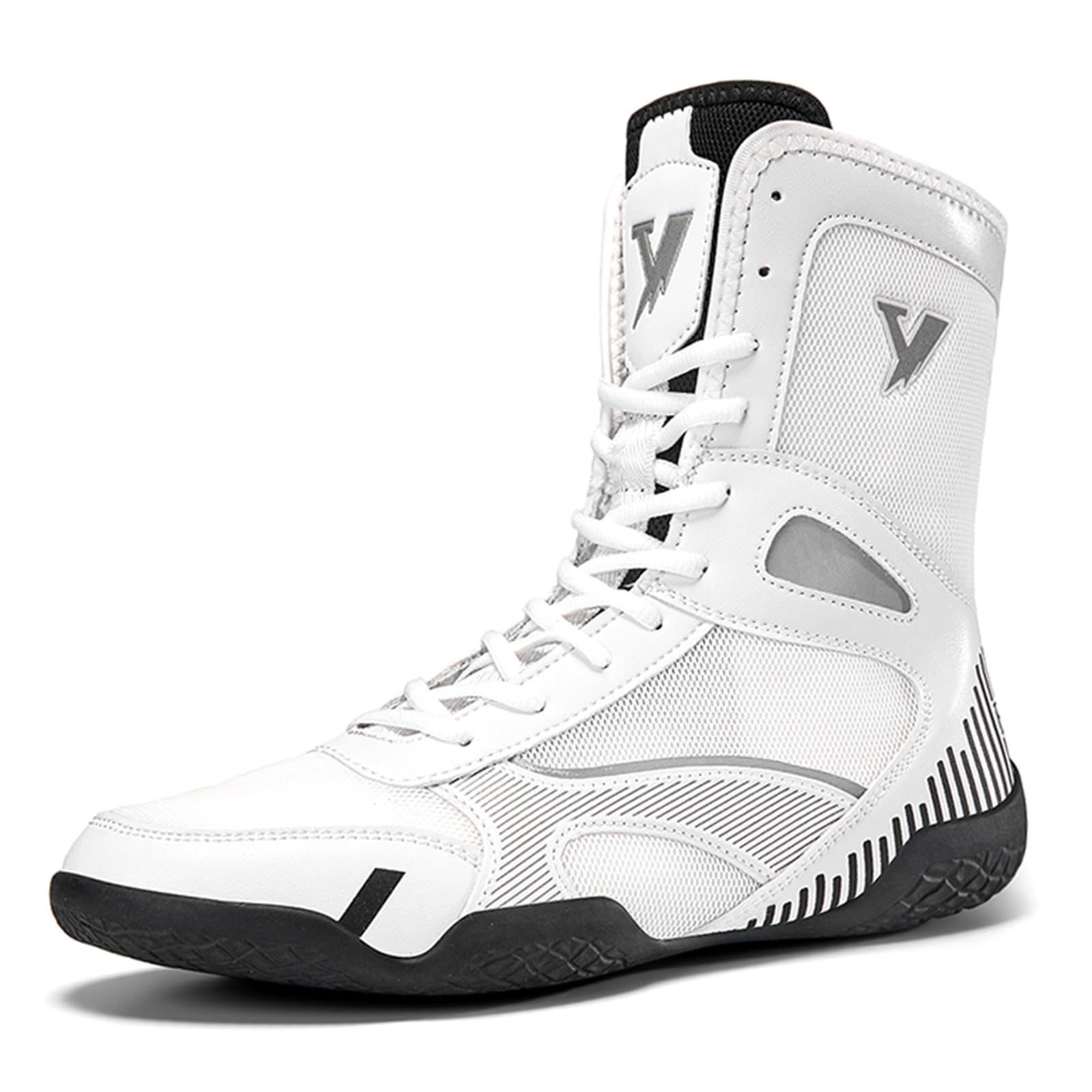Zapatillas Lucha Boxeo Hombre Botas Interior Entrenamiento Combate