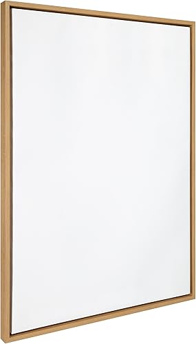 Kate and Laurel Sylvie - Lienzo enmarcado para pared, 28 x 38 pulgadas, natural, moderno lienzo vacío para pintar tu propio arte, lienzo de alta