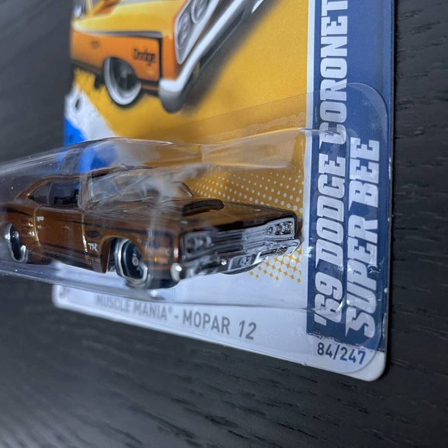 Amazon | HW '69 Dodge Coronet Super Bee Brown Super