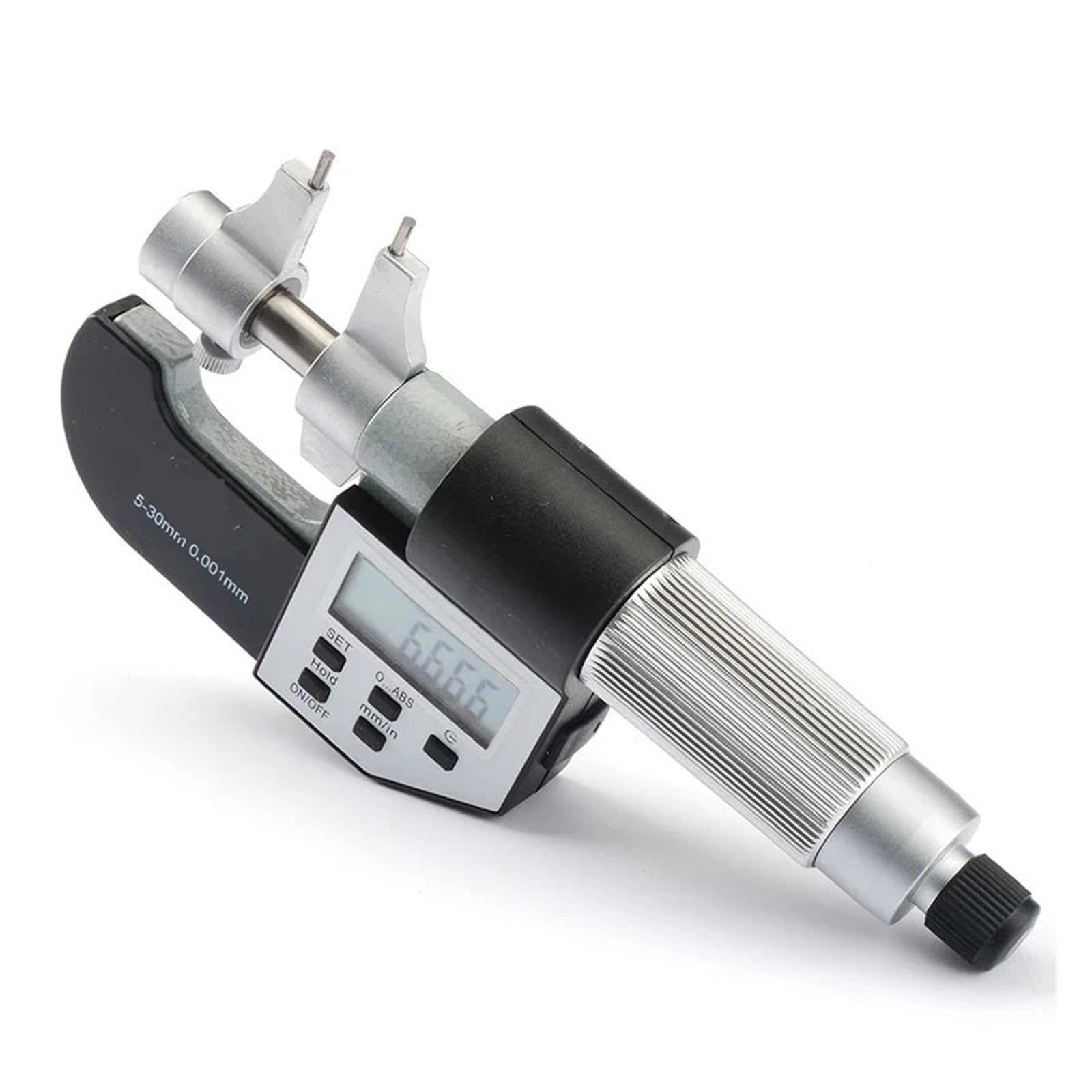 Micrómetro digital 5-30 mm 25-50 mm 50-75 mm 75-100 mm IP54 Micrómetro interior 0,001 mm pulgadas/mm Calibrador electrónico de precisión Para múltiples escenarios(Analog 25-50mm)