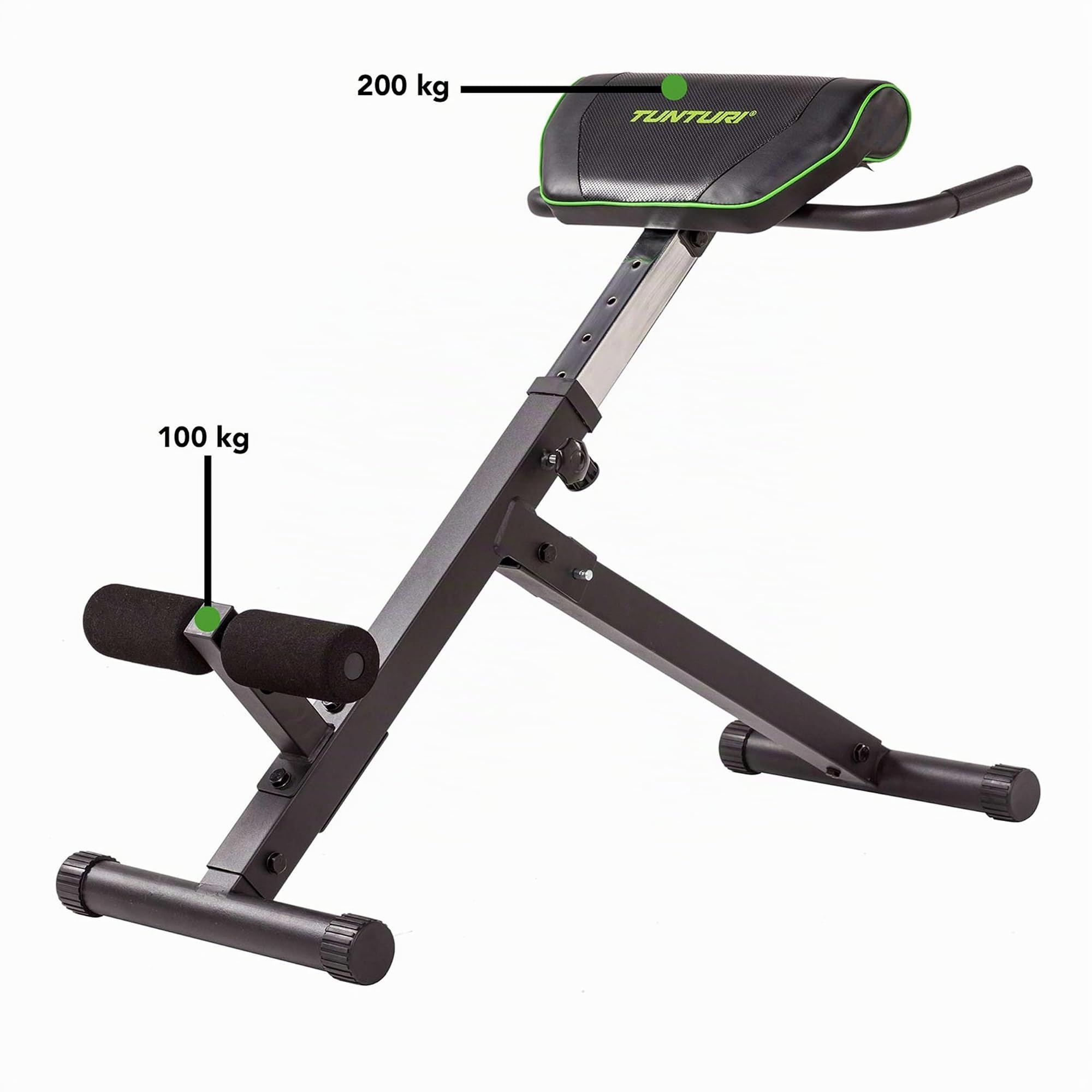 Tunturi CT40 Banc de Musculation Abdos/Lombaires
