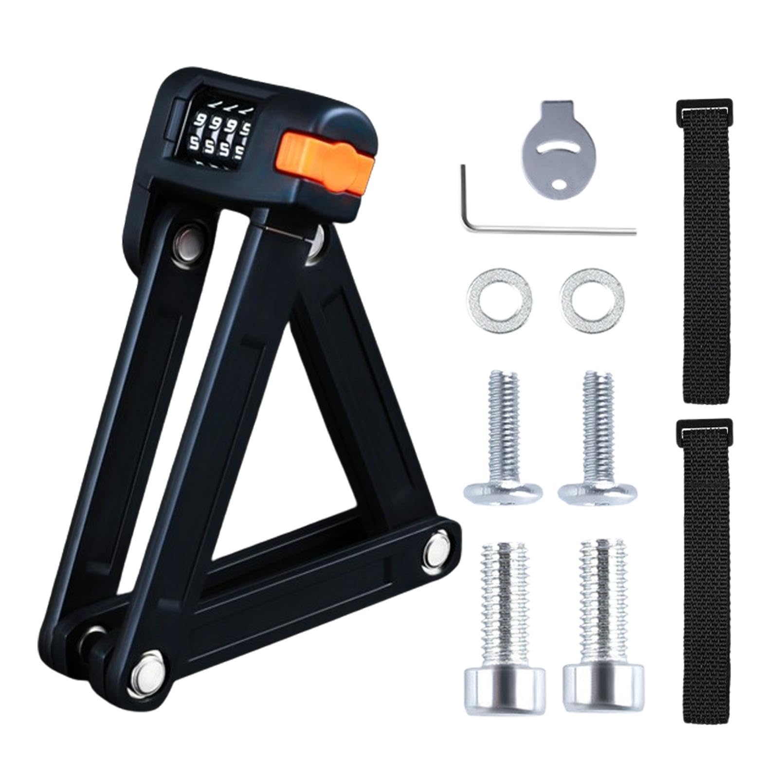 Verrouillage de boucle lourde en acier renforcé pour porte et cycle
