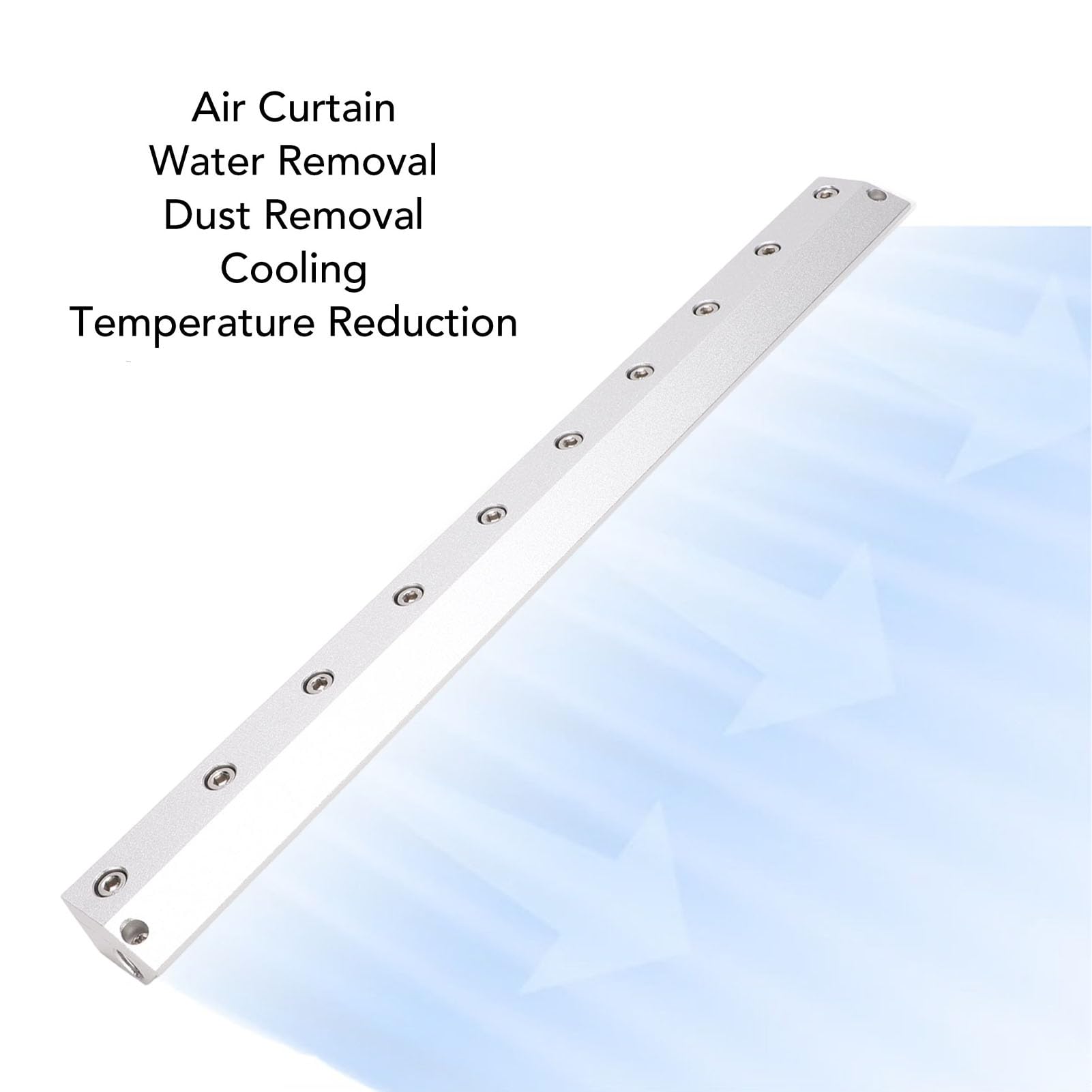 Denash Ostrze z dmuchawą Powietrza ze Stopu Aluminium, 450mm, do
