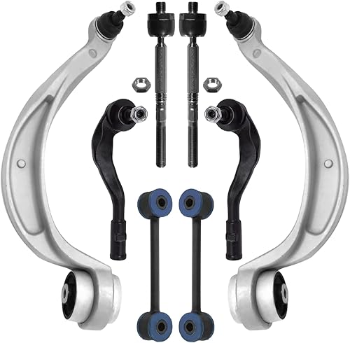 Miniatura 147 de Detroit Axle - Kit de brazos de control de extremo delantero RWD para Dodge Ram 03-06 2500 3500, 2 brazos de control superior con rótula 2 varillas