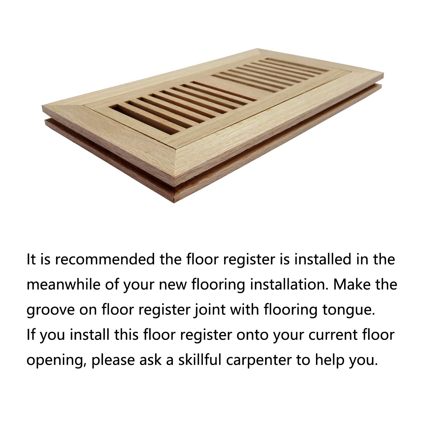 installing floor registers