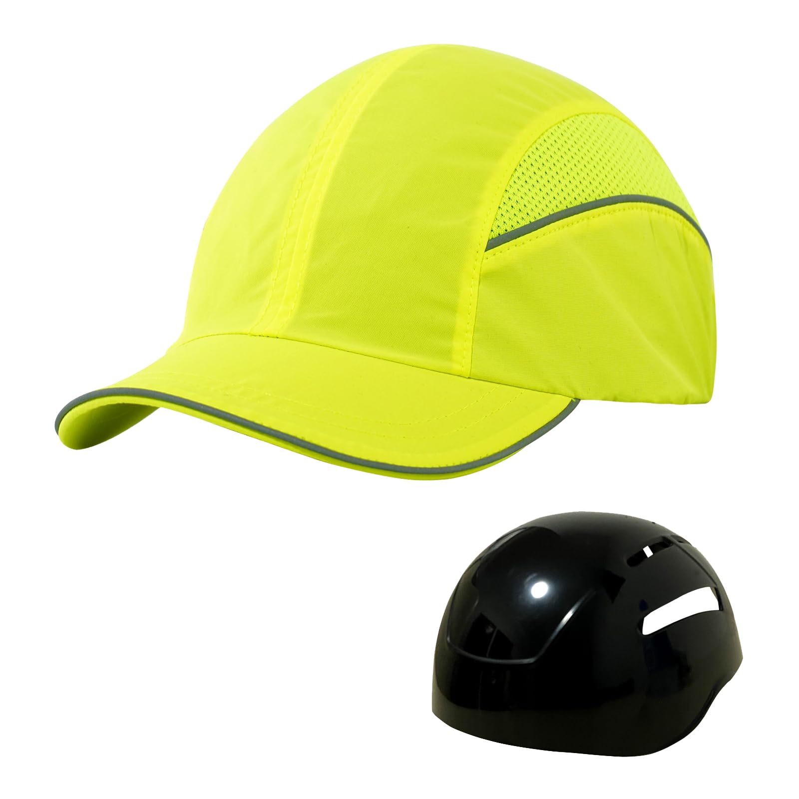 Lightweight Hard Hat Safety Bump Cap Safety Hard Hat Head Protection Cap Breathable Baseball Hat Style Comfortable Head Protection Hat for Work
