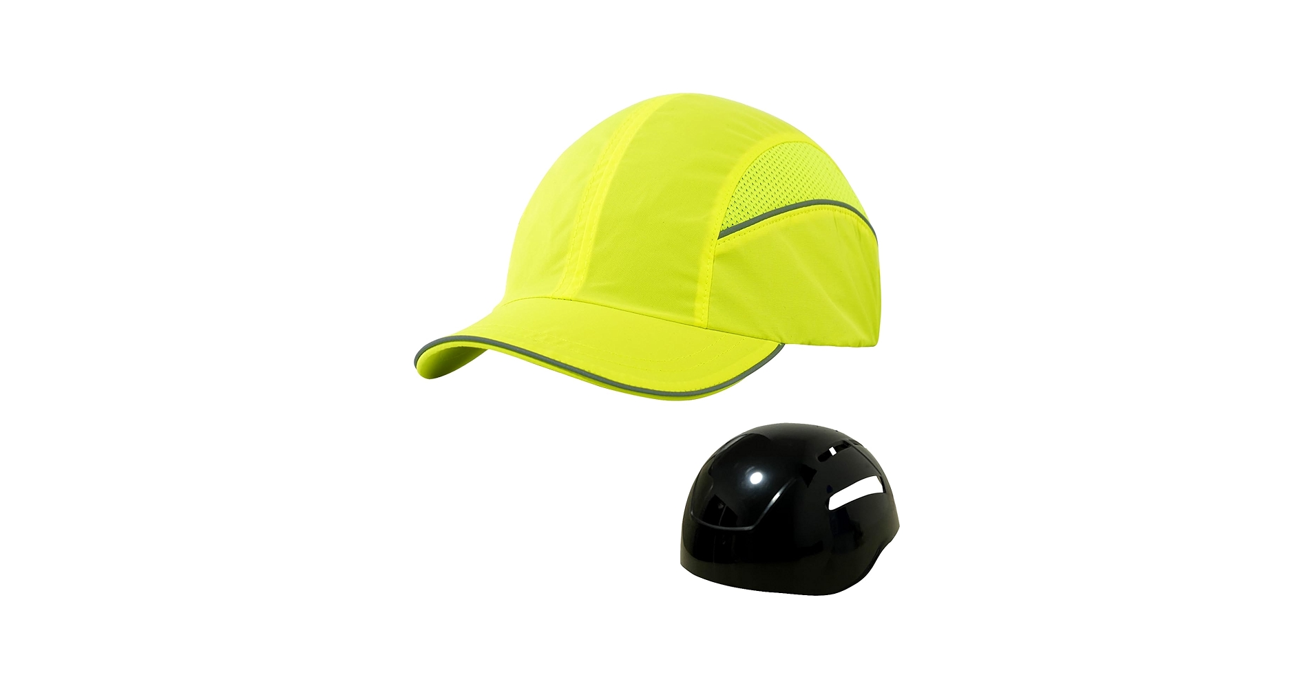 Safety Bump Cap with Reflective Stripes Lightweight