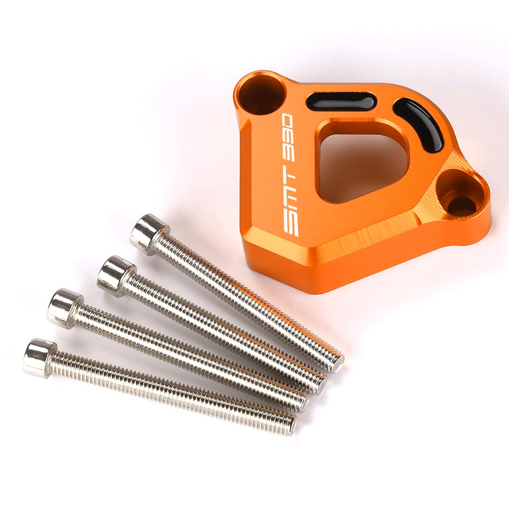 Modeer Moto frizione presa cilindro pellicola di protezione compatibile con 990 SMT 2008 2009 2010 2011 2012 2013 2014 accessori (arancione/nero)