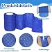 aurorayer 8 Rollen Selbstklebender Verband 7,5cm x4,5m Sport Elastische Fixierbinde,Selbsthaftende Bandage, Vet Wrap Pet Fixierbinde für Finger Pferd Katze Hund (Blau)