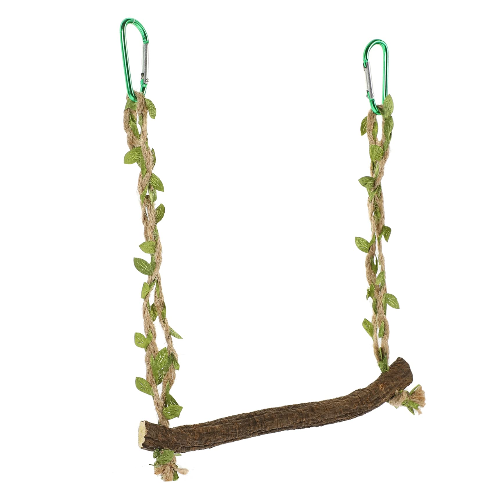 BESPORTBLE 5pezzi Giocattolo Per Uccelli Legno Con Altalena Per Pappagalli Trespolo Per Parakeet Accessori Per Uccelli Giocattolo Interattivo Per Cage