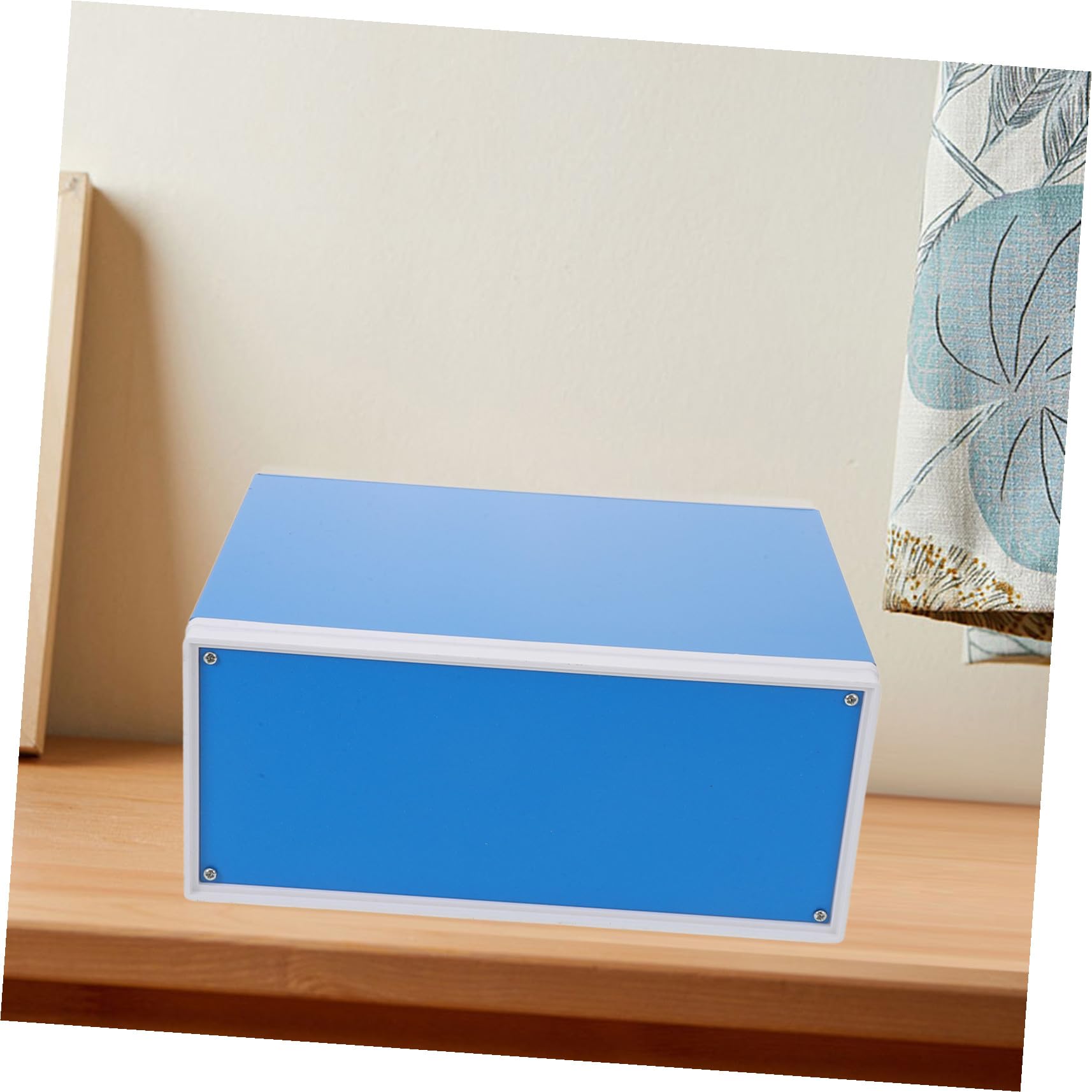 Scatola Elettrica in Metallo Blu 110x250x190mm per Piccoli Terminali e Scatole di Segnale, Facile da Posizionare e Sollevare, per Stazioni della Metropolitana e Aeroporti