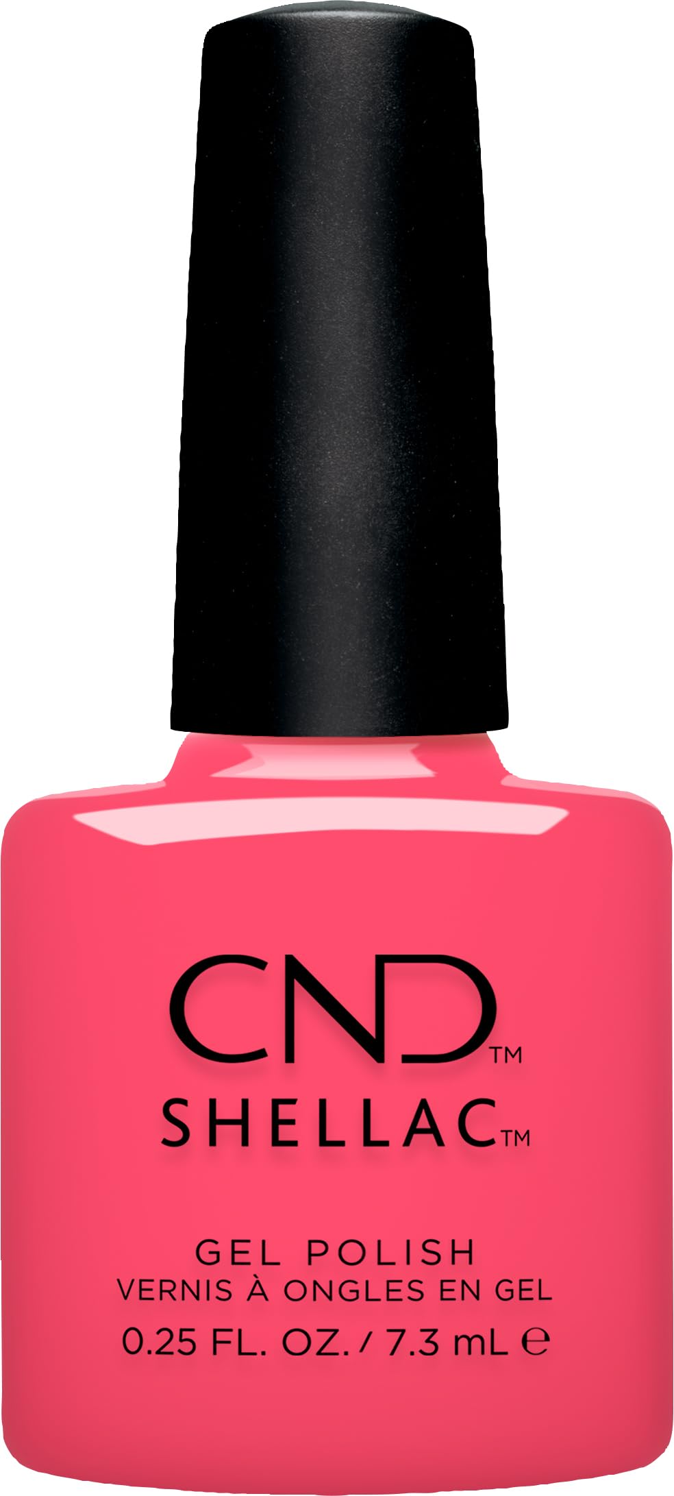 CNDShellac Magenta Sky - Semi-Transparent for Jelly Effect - No. 469 Pink Red - Original CND - UV Varnish - Nail Design - Gleam & Glow Collection