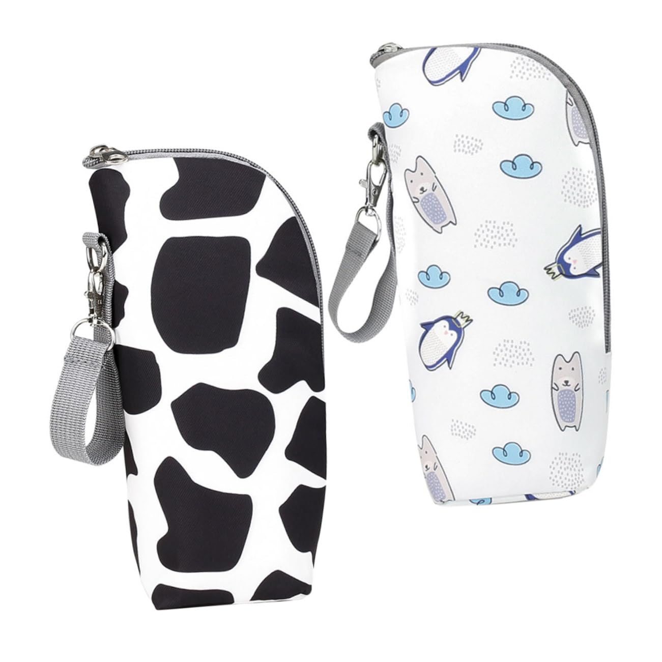 6piezas Bolsa Térmica para Biberones Aislante y Resistente Al Agua para Almacenar Comida De Diseño Práctico para Paseos y