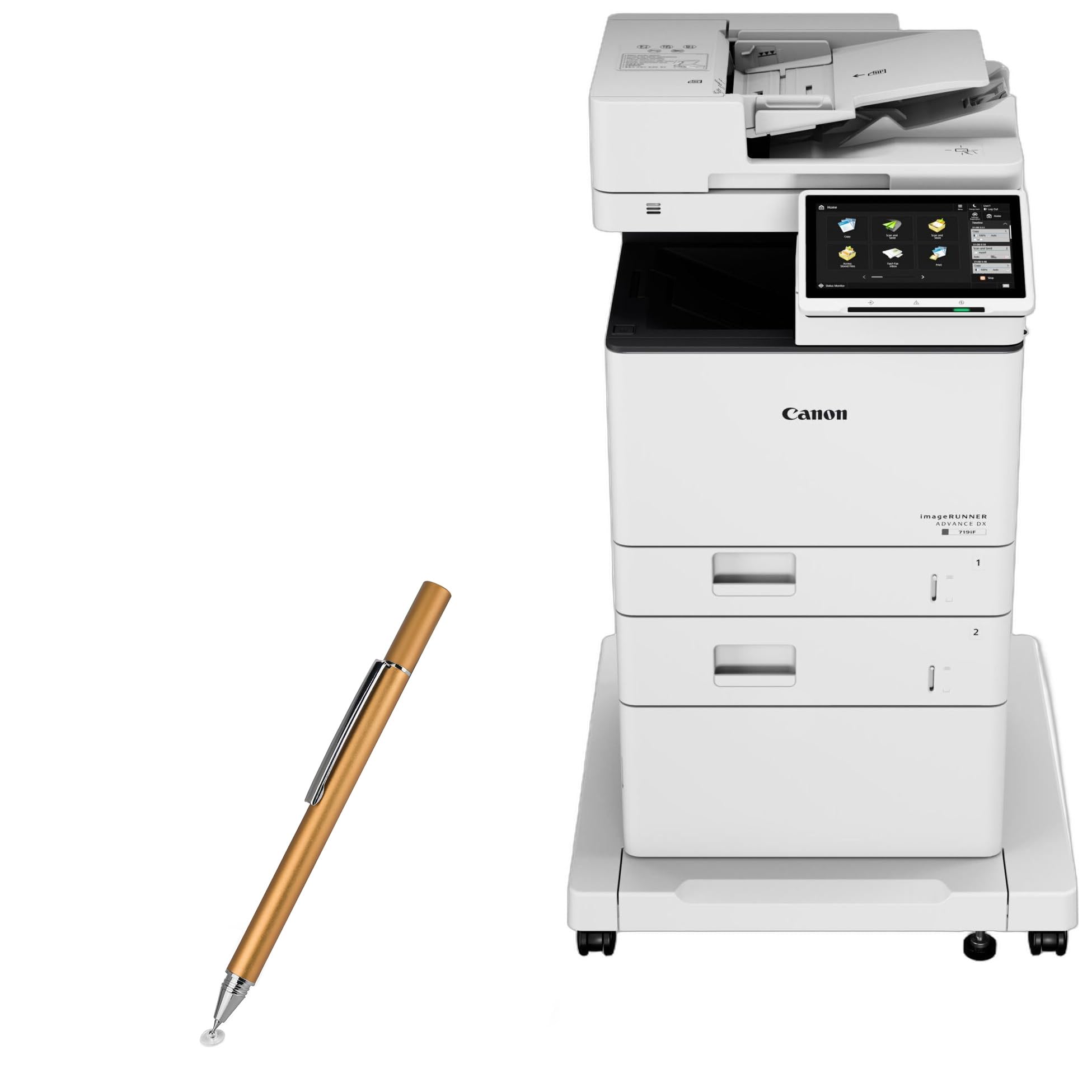 BoxWave Stylus Pen Compatible with Canon imageRUNNER Advance DX 529iFZ - FineTouch Capacitive Stylus, Super Precise Stylus Pen - Champagne Gold