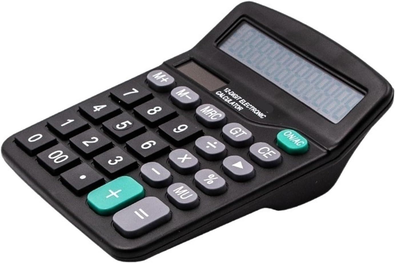 Kalkulator naukowy Kalkulatory Kalkulator stacjonarny, przenośny zasilany bateryjnie do biura Programista finansowy Kalkulatory o podwójnym zasilaniu