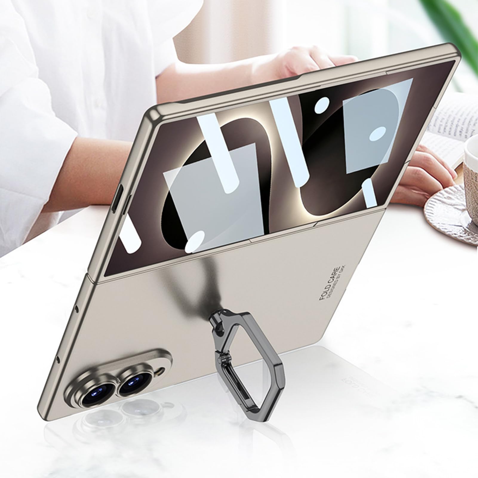 Cool Case per Samsung Galaxy Z Fold 8, pellicola protettiva trasparente