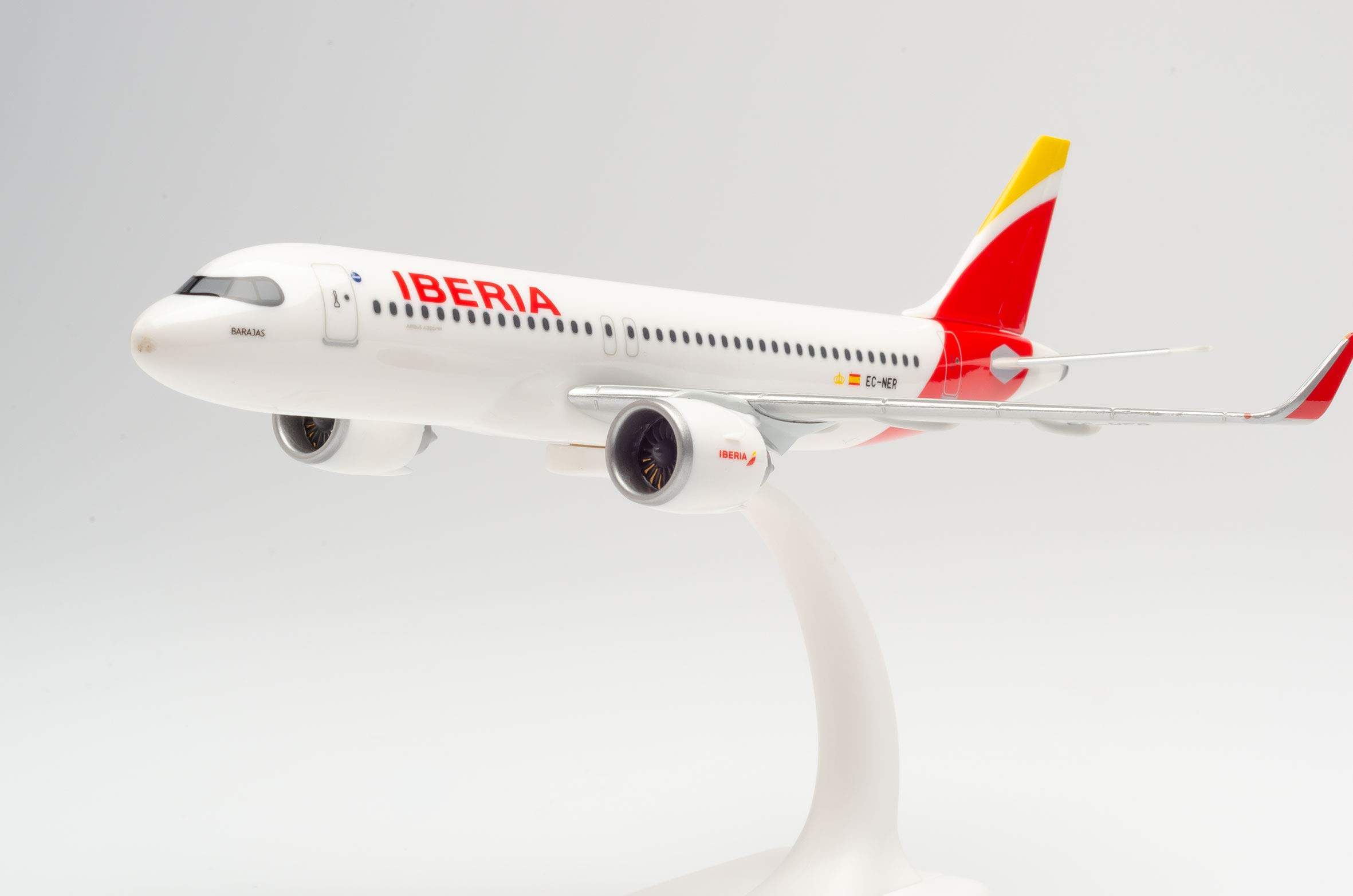 Herpa Iberia Airbus Modèle avec Emballage, Avion 613064, Multicolore