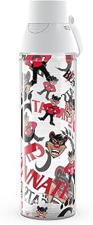 Tervis Venture Lite Cincinnati Bearcats - All Over Made in USA Double Walled Insulated Tumbler Travel Cup Keeps Drinks Cold & Hot, 24oz Water Bottle, Classic