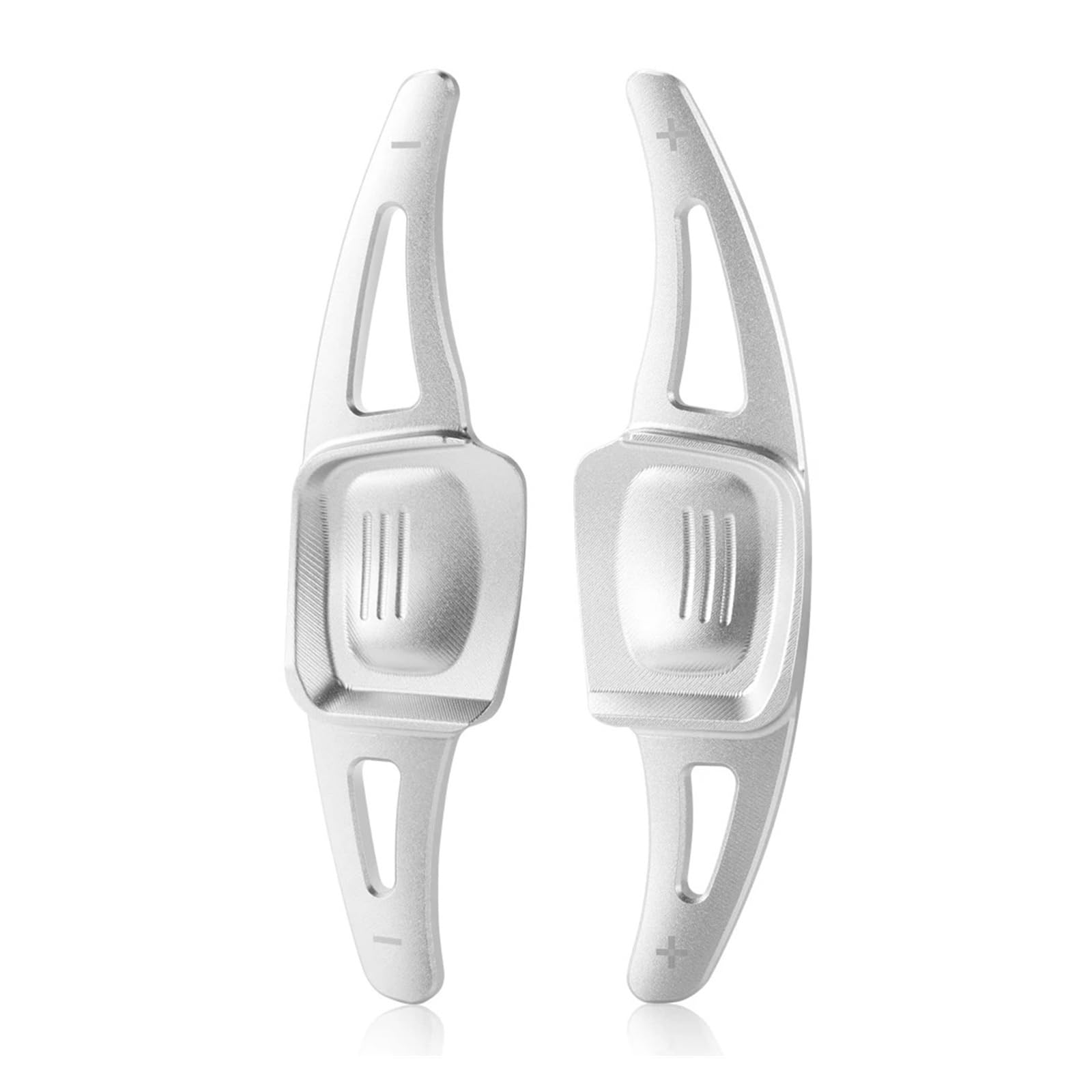 Xxiucj Silver Car Paddle Shifter Extensions For Vw For Golf 8 For Mk8 For Passat For B8 For Tiguan For Teramont For Phaeton For C-Trek For Lamando Car Paddle Wheel Shifter(Silver)