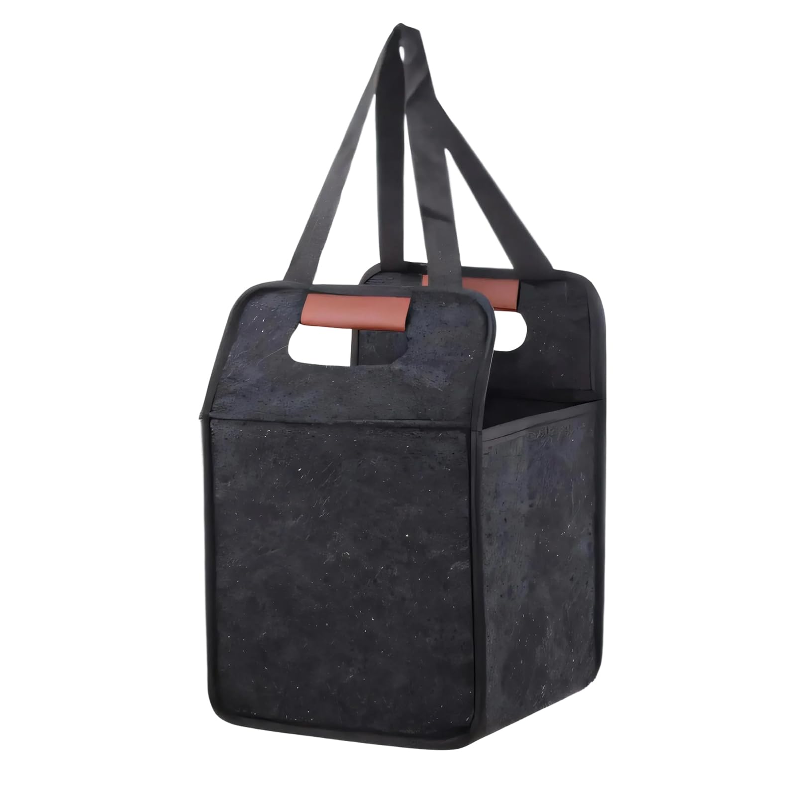 Hrtyvhin Foldable Cup Holder Bag Capacity 4 Cups Adjustable Dividers Portable Design Shoulder Strap Commutes Cup Holder