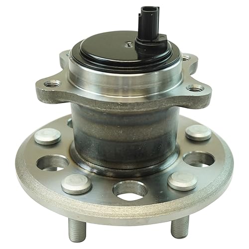 Miniatura 973 de TRQ Juego de 2 rodamientos y bujes de rueda trasera izquierda y derecha, compatible con Mazda CX-9 2007-2015 con tracción total