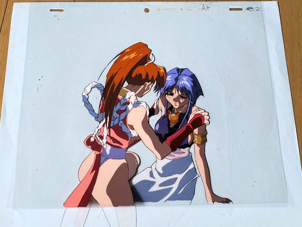 【非売品】餓狼伝説 不知火舞 セル画 劇場版「餓狼伝説」不知火舞 セル画 動画付