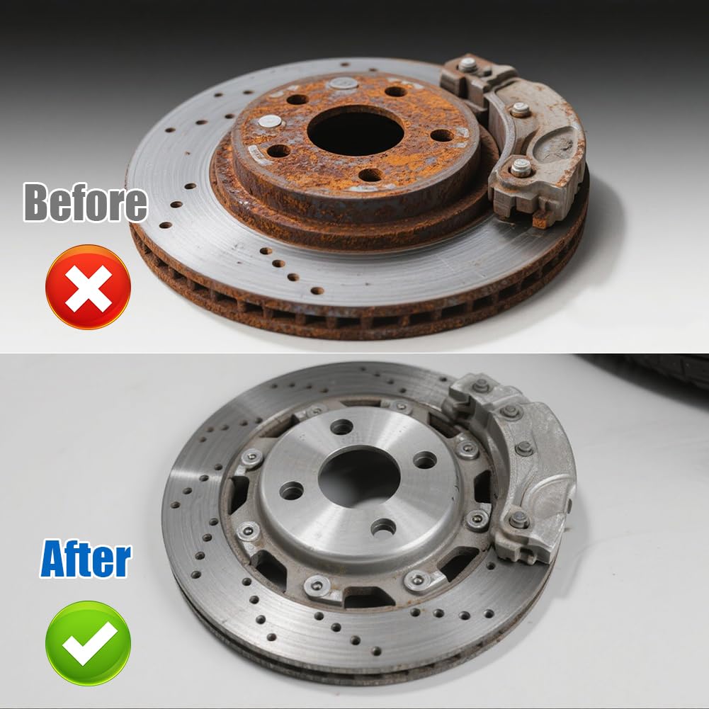 Smerigliatrice per Mozzo Ruota Auto, Pulitore Mozzo Ruota, Disco Grossolano, Ø Interno 90 mm Ø Esterno 150 mm, carburo di silicio Spazzola abrasiva per Pulizia mozzi