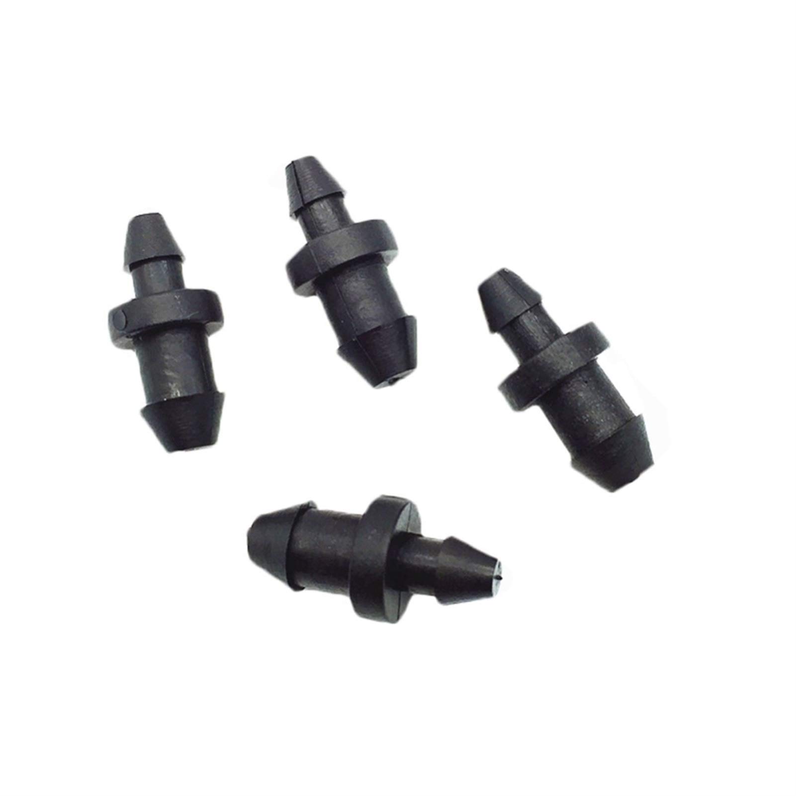 Garden Plumbing 500 Pcs Dual End Cap 1/4 "& 1/8" Hose Connector Drip Irrigation Garden Hose Connector Agriculture Irrigation Connector Riego (Diameter : 3mm and 4mm)