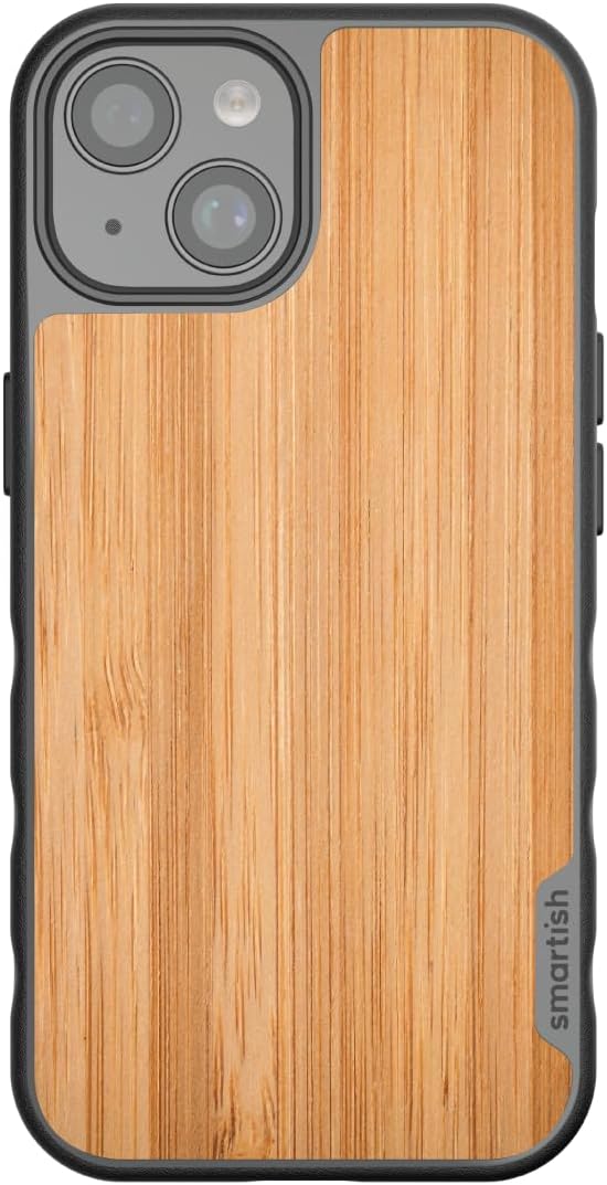 Smartish - Birch Please - iPhone 15 Slim Case - Gripmunk [Lightweight + Protective] Thin Cover - Fits iPhone 15