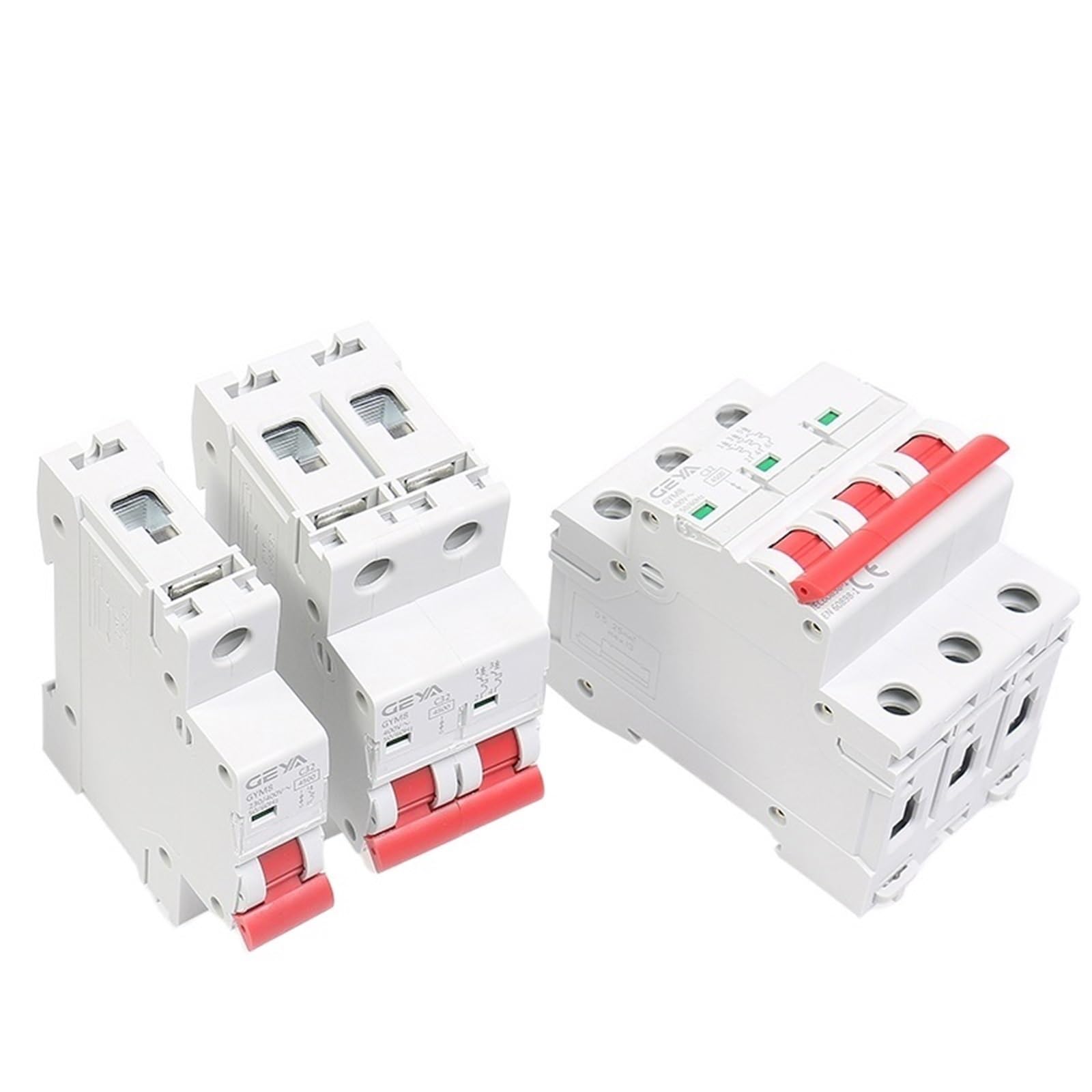 Disjoncteur rail DIN GYM8 SP courbe C 6 A 10 A 16 A 20 A 25 A 32 A 40 A 50 A 63 A 220 V avec CE CB SEMKO 1 pièce(20A)