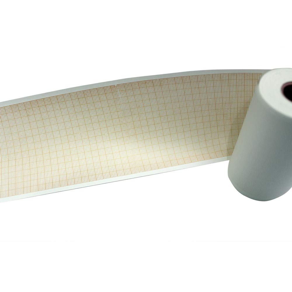 ECG PAPER for 6208 View, EDAN SE-3, MINDRAY DECG-03A, CONTEC ECG-600G & CAREWELL ECG 1103-LW (80MM X 20M) (15 Rolls Per Pack)