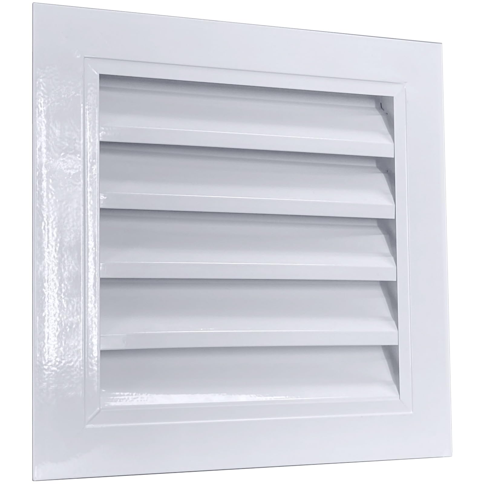 ForoGore Rejilla de ventilación de aluminio para ático de 30,5 x 30,5 cm con rejillas de ventilación para puerta mosquitera | Para ventilación exterior de puerta en el cobertizo de la casa