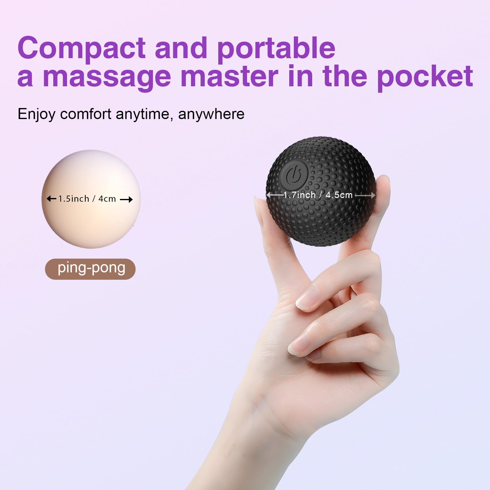 Amazon.com: MEXITOP Massage Ball, Heated Vibrating Massage Ball 120 Electric Vibration Ball for Physical Therapy Massage Fascia Ball for Deep Tissue Massage Mini Size - Black : Health & Household Amazon.com: MEXITOP Massage Ball, Heated Vibrating Massage Ball 120 Electric Vibration Ball for Physical Therapy Massage Fascia Ball for Deep Tissue Massage Mini Size - Black : Health & Household