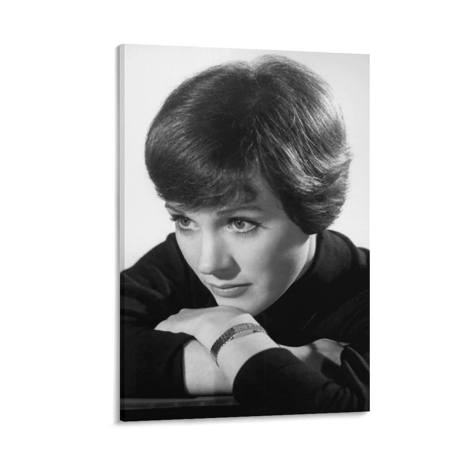 XINXUN Julie Andrews Famous Actress Art Photo Poster 5 Poster Cool Artworks Painting Wall Art Canvas Prints Hanging Picture Home Decor Posters Gift Idea 24x36inch(60x90cm)