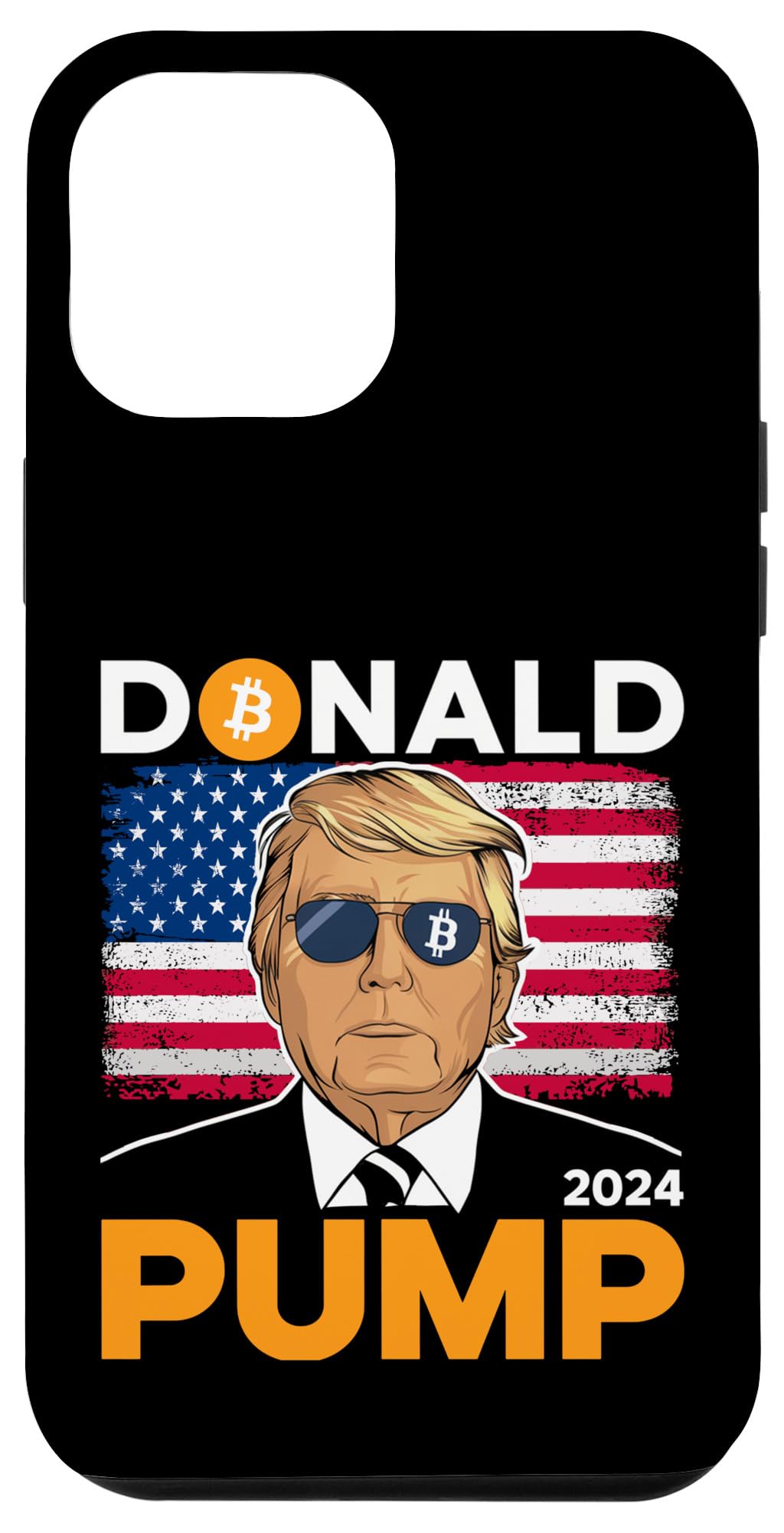 Amazon.com: iPhone 13 Pro Max Donald Pump Funny Trump 2024 Bitcoin Crypto  Case : Cell Phones & Accessories