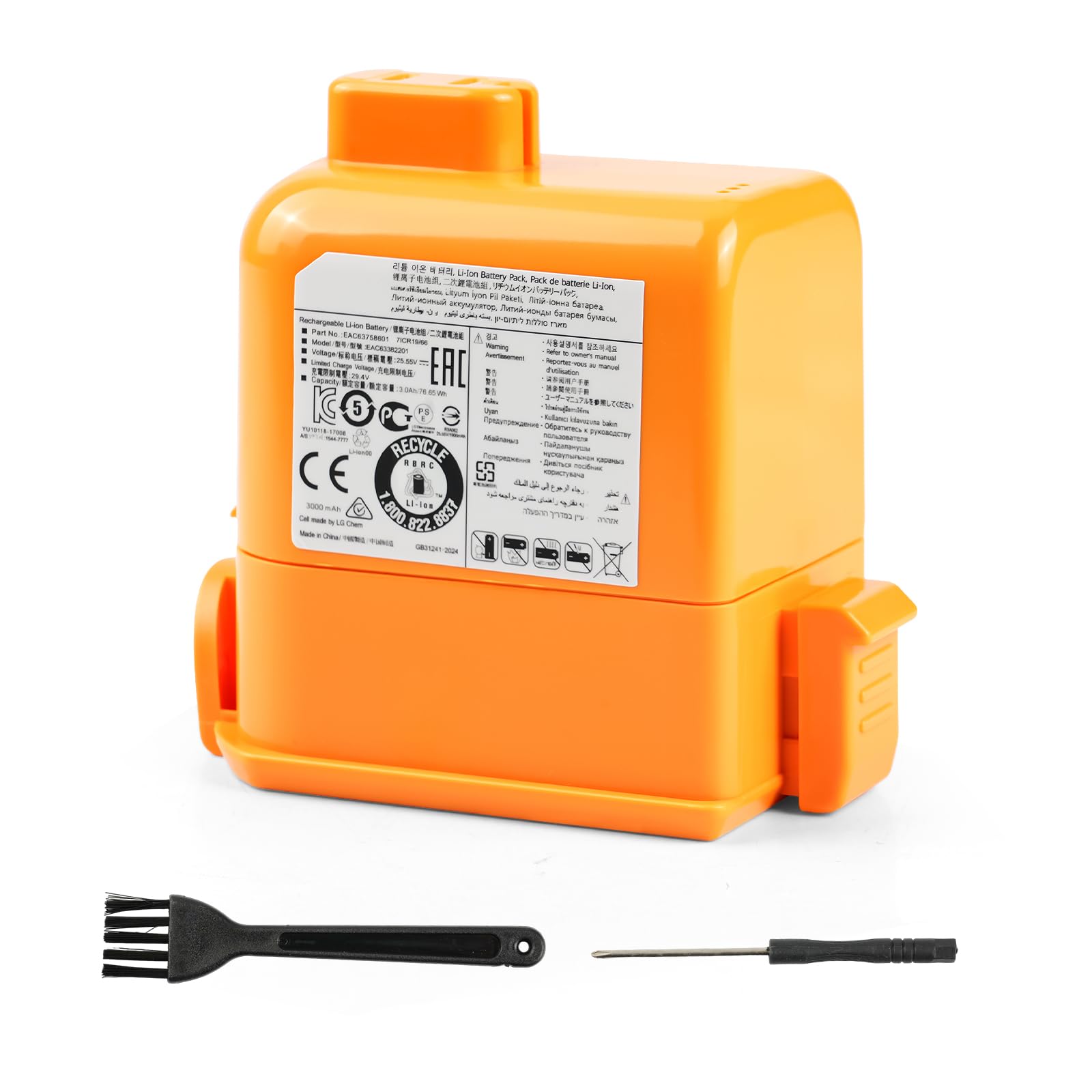 Photo 1 of REYTRIC Replacement Battery for LG CordZero A9 A9S