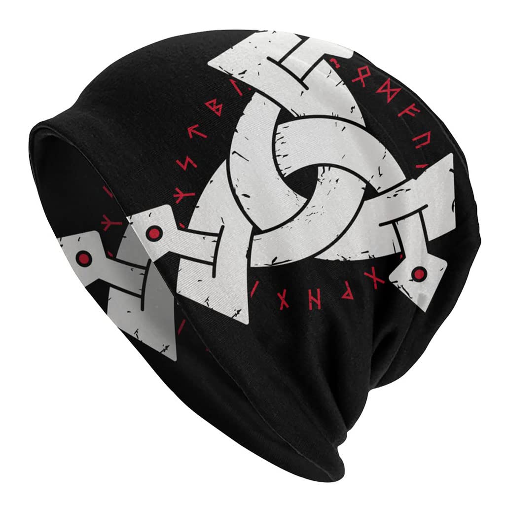 Bonnet Viking slouchy contre le froid pour passionnés d'Odin